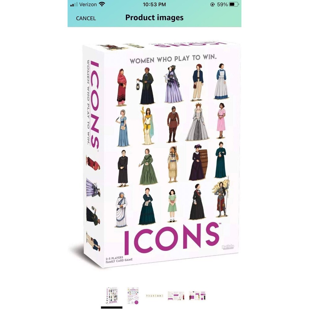 ICONS- Women Who Play to Win, NIB